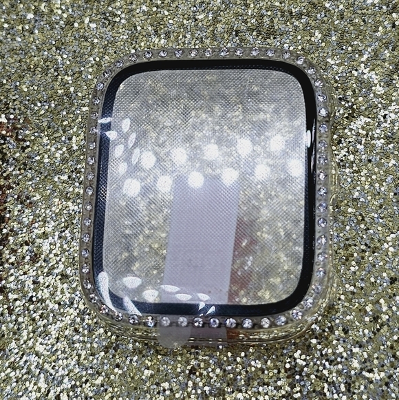 Apple Watch Bling Cases with Built-in Tempered Glass Screen Protectors 44mm - Picture 13 of 13